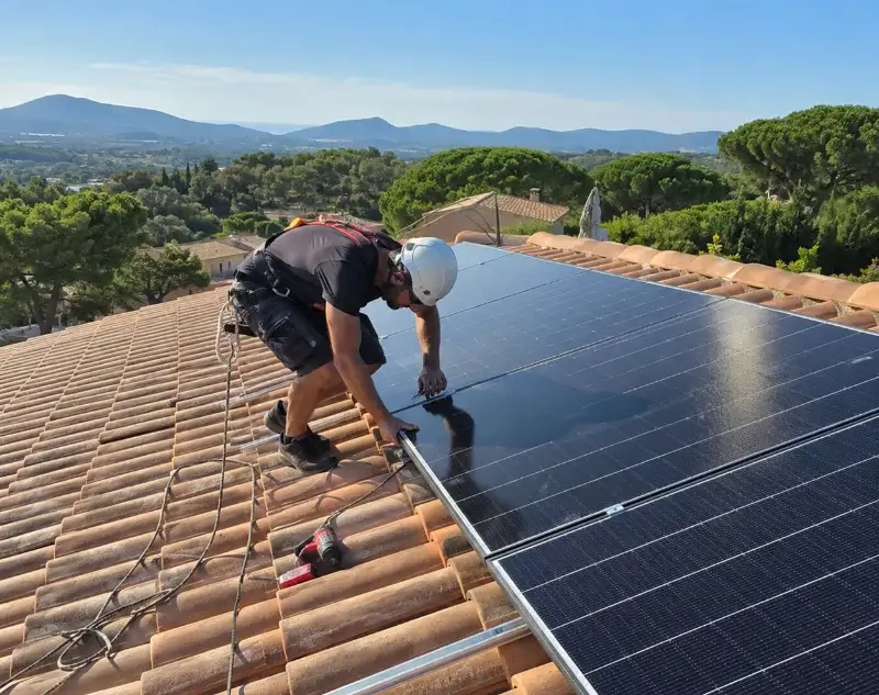 Installateur panneaux solaires Saint-Laurent-d'Onay — pose photovoltaïque sur toiture